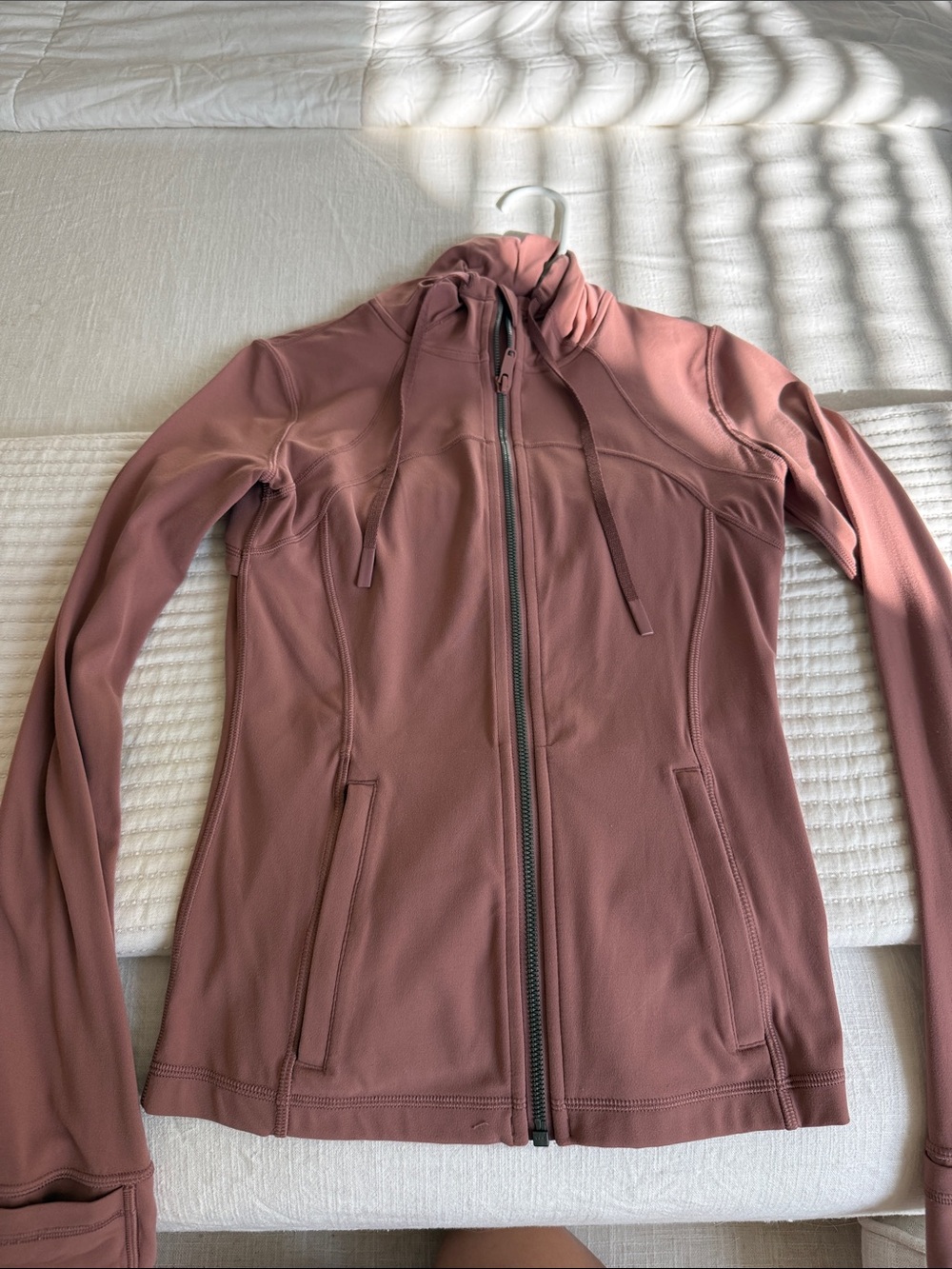 lululemon athletica Dusty Rose Zip-Up Hoodie Jacket